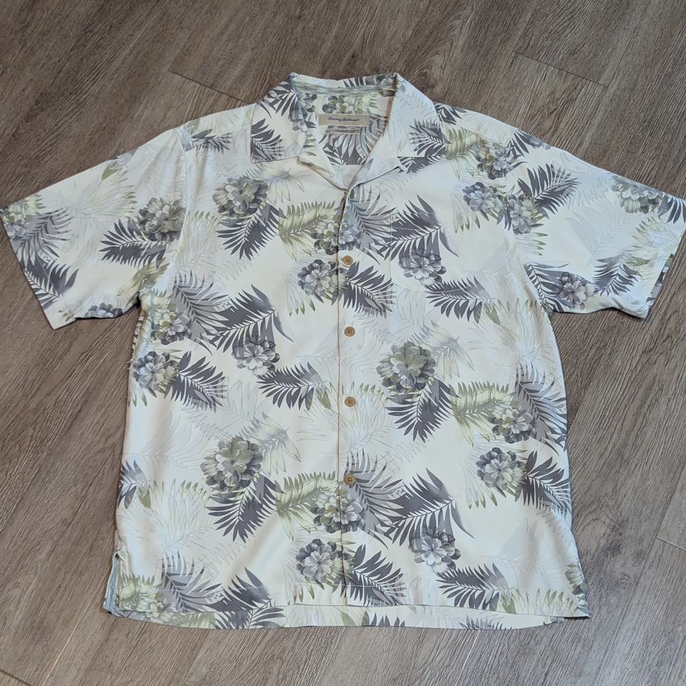 Tropical Print Men's Shirt